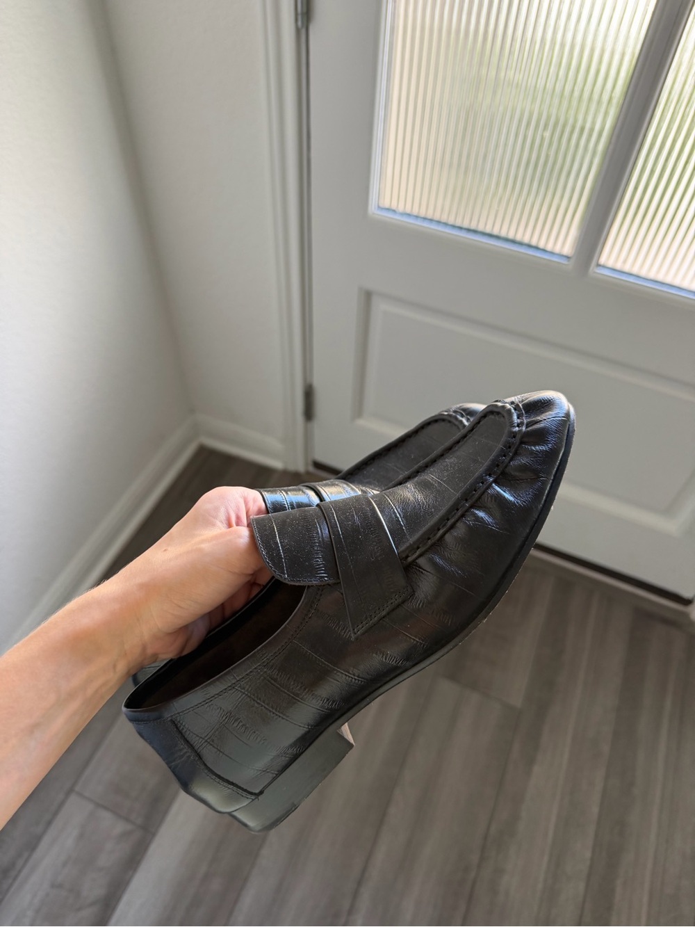 Atorie Leather Penny Loafers
